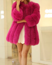 Cargar imagen en el visor de la galería, Winter Thick Faux Fur Outerwear