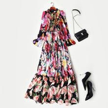 Load image into Gallery viewer, Runway Floral Maxi Dress