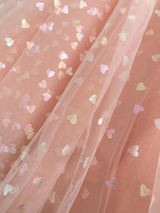 Hearty Long Tulle Prom Gown