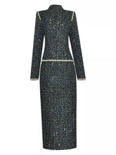 Load image into Gallery viewer, Bow Beading Two Pieces Set